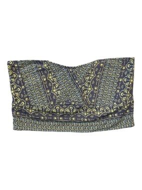 Intimately Free People Printed Stretch Bandeau Tube Top Boho Medallion Print M
